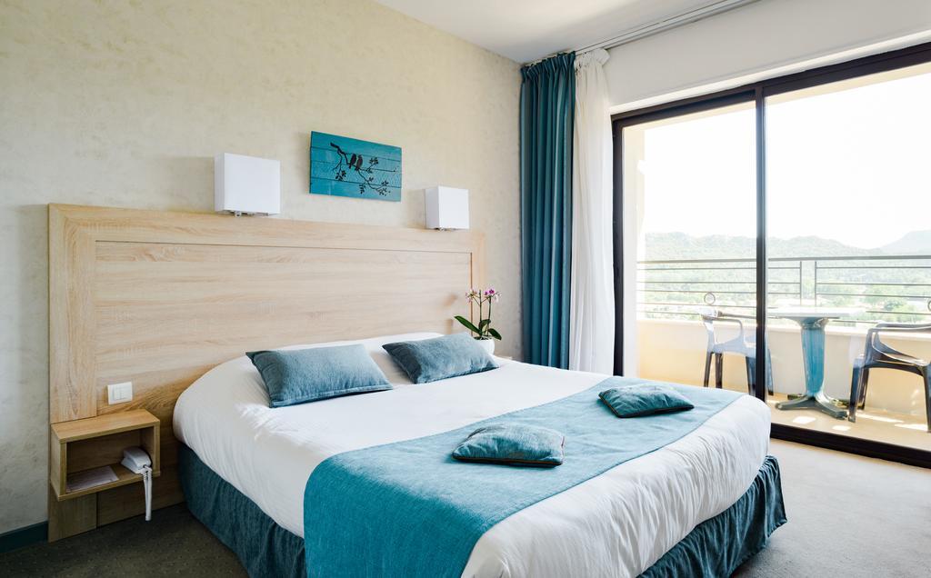 Logis Hotel Restaurant La Porte Des Cevennes Anduze Zewnętrze zdjęcie