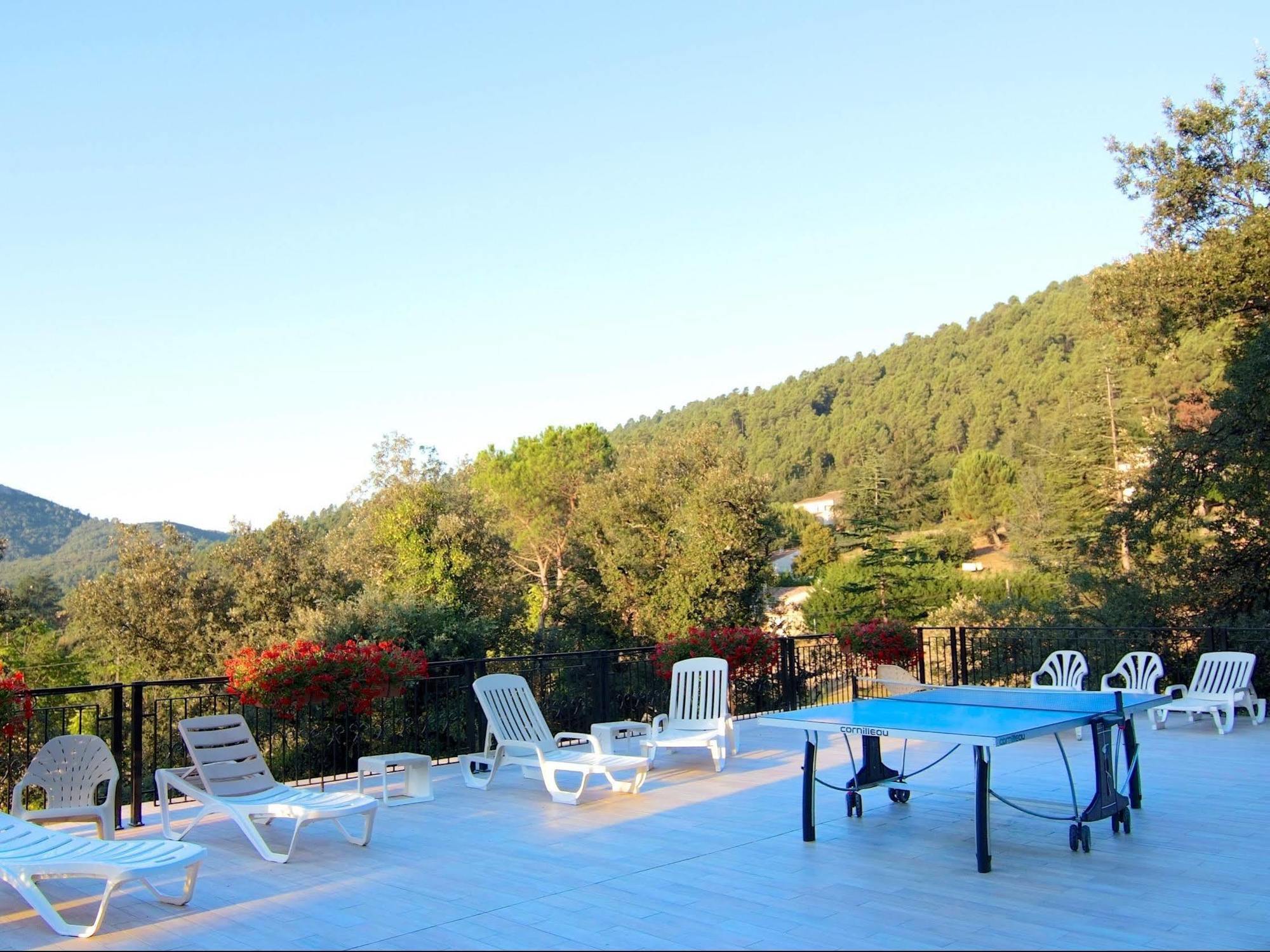 Logis Hotel Restaurant La Porte Des Cevennes Anduze Zewnętrze zdjęcie