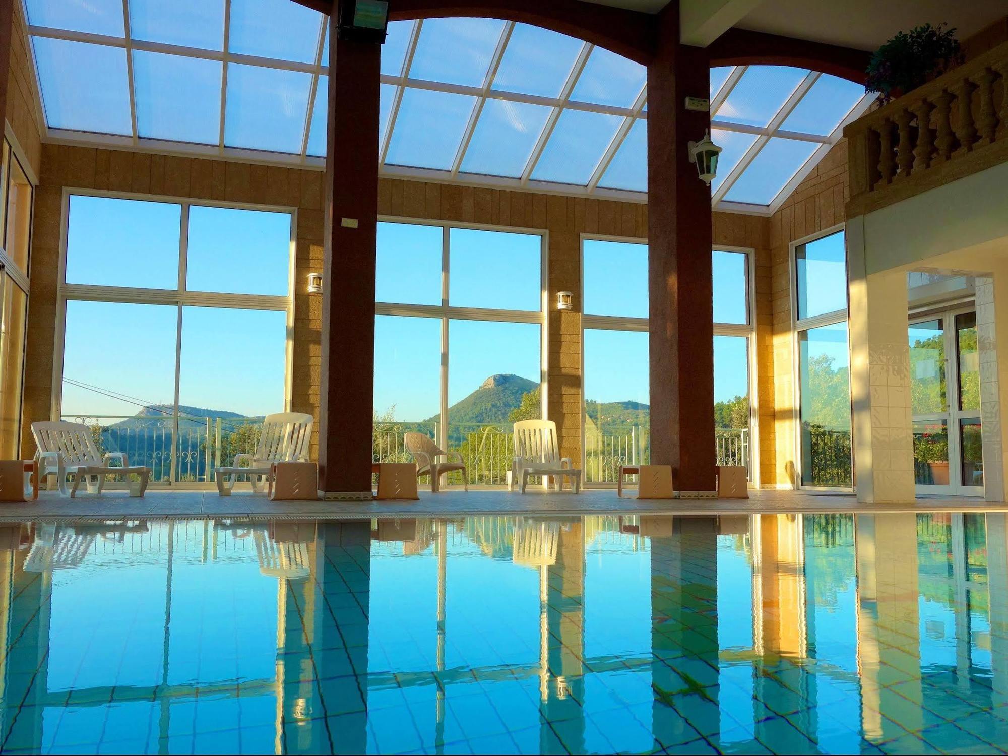Logis Hotel Restaurant La Porte Des Cevennes Anduze Zewnętrze zdjęcie